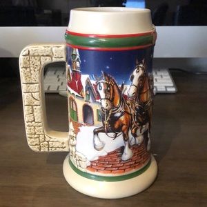 Budweiser “Grant’s Farm Holiday” Stein